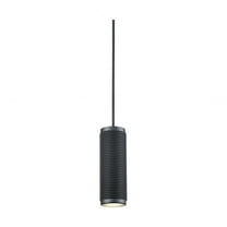 494603-BK-Kuzco Lighting-Micro - 1 Light Pendant-7.25 Inches Tall and 2.5 Inches Wide-Black Finish    -Traditional Installation