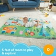 thumbnail image 3 of Fisher-Price Extra Big Adventures Playmat Infant Gym with 4 Sensory Toys, 60 x 32 Inches, 3 of 7