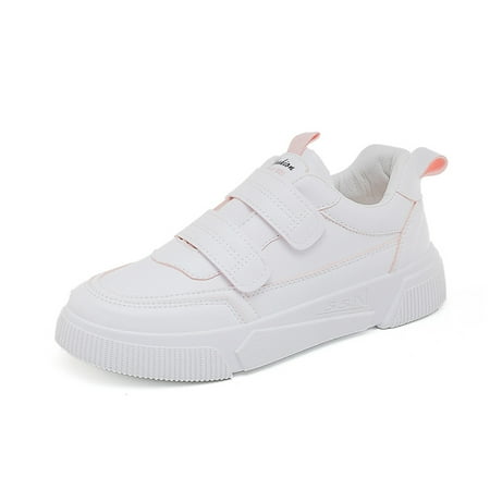 

ielgy casual shoes sneakers solid color pu upper