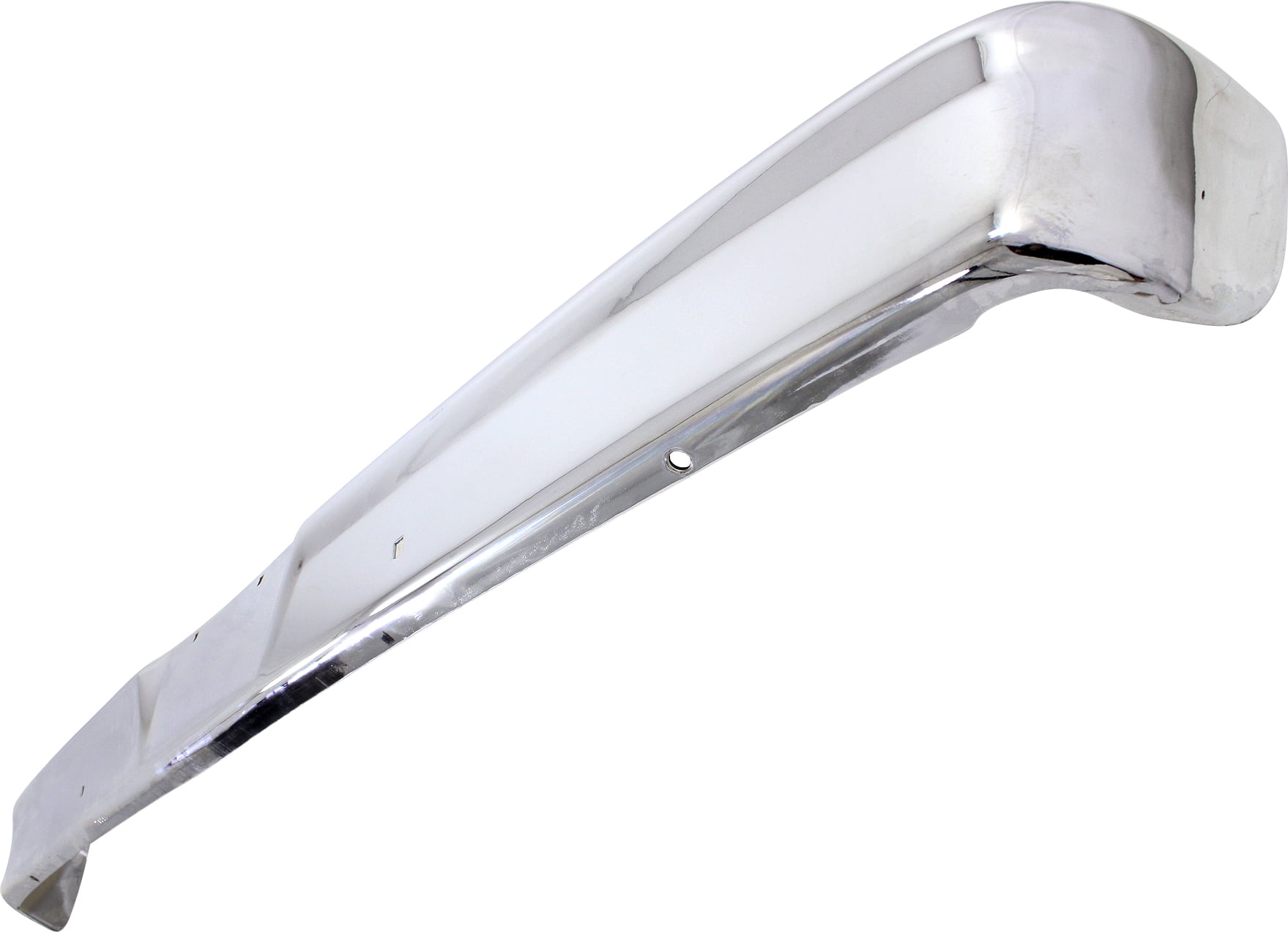 Replacement 7746 Bumper Compatible with 1967-1977 Ford F-250 F-100 Front Standard Cab Pickup Chrome