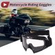 thumbnail image 2 of Gafas de montar en motocicleta Unique Bargains, gafas de ciclismo con lentes claros, marco negro y blanco, 2 of 6