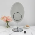 thumbnail image 6 of Zadro Tri-Optic Beveled Vanity Makeup Mirror w/ Magnification & Swivel, 6 of 7
