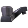 thumbnail image 5 of Westbrass 4" 2-Handle Non-Metallic Centerset Bathromm Faucet with Pop-Up Drain, Matte Black, 5 of 6