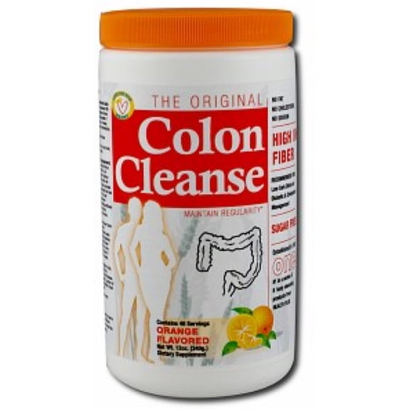 Health Plus Colon Cleanse, Sugar Free, Stevia Sweetened, Orange 9 oz (Pack of 2)