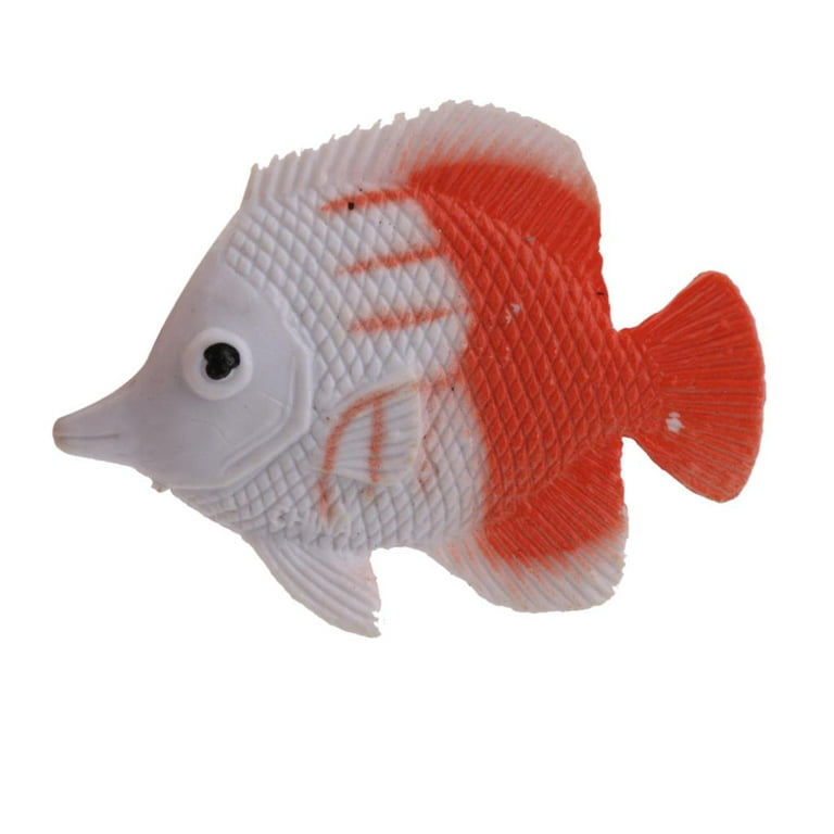 Tropical Fish Animal Figurines - Mini Fish Action Figures Replicas -  Miniature Ocean, Fish, Aquatic Toy Animal Playset