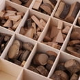 thumbnail image 3 of veasfak Unfinished Wood Slices Mixed Sizes with Tree Bark Circles Log Discs Wood Pieces, 3 of 9