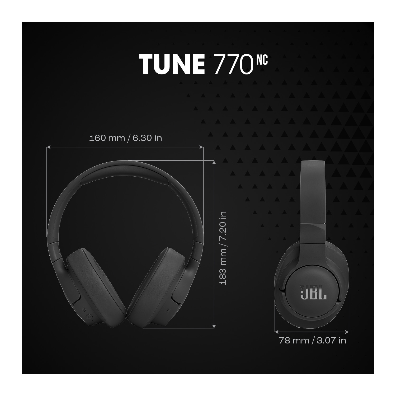 JBL Tune 770NC Adaptive Noise Cancelling Over-Ear Headphones photo 6