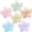 Ice cream, variant on KAQISIMIL Hair Clip, 6 Pcs Large Plumeria Flower Claw Clips for Thick Medium Hair - Blue Brown Beach Hair Accessories for Women and Girls