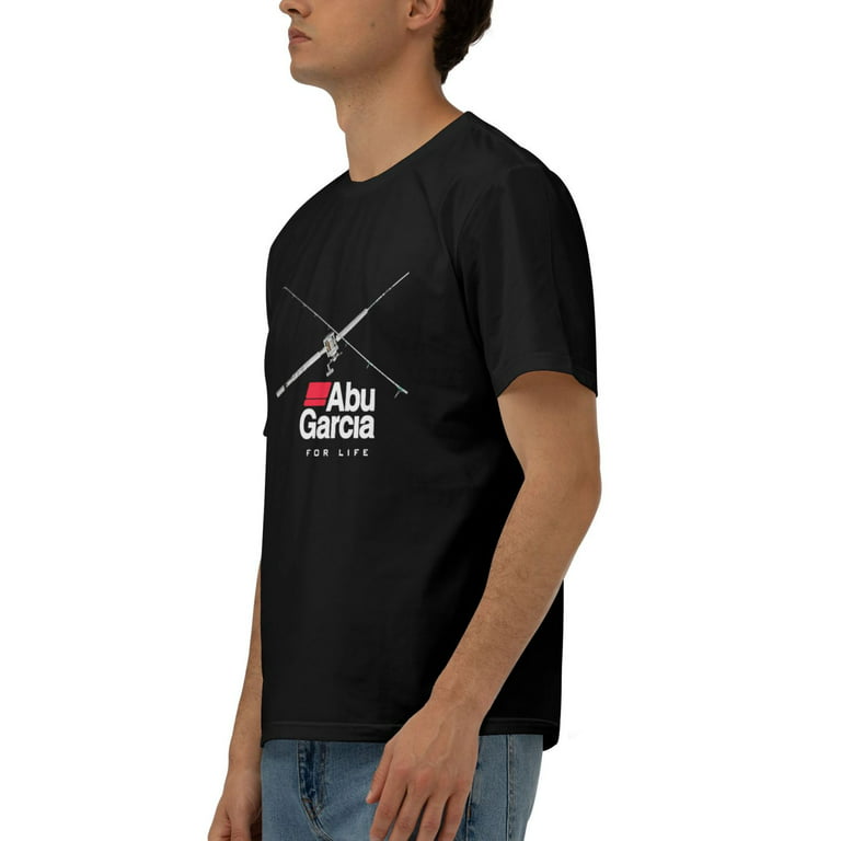 Men Abu Garcia Fishing Official Fashion T Shirt