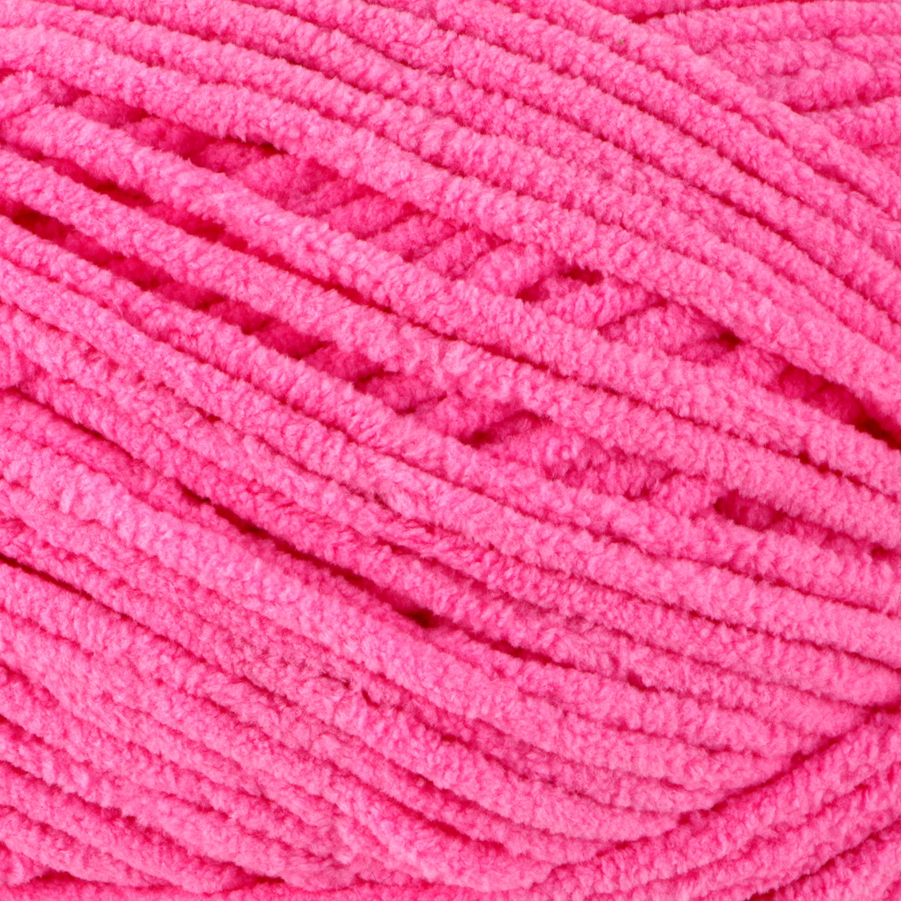 Posh Purl Yarn by Loops & Threads – Bulky (5) 100% Polyester Chenille Yarn - Soft & Plush for Knitting & Crochet Blankets - Scarves - Hats & Crafts - 233 yd / 7 oz Skein - 8 Pack