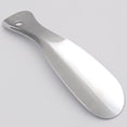 thumbnail image 4 of 1 Pc Shoe Horn Metal Shoe Horn Portable Small Shoehorn Travel Shoe Horns for Men Women Seniors Stainless Steel Shoe Horn with Hook Small Travel Shoehorn, 7.48 Inch, Silver, 4 of 5