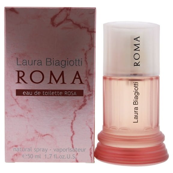 Laura Biagiotti Ladies Roma Rosa EDT Spray 1.7 oz Fragrances 8011530001872