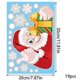 thumbnail image 1 of Pegatinas navideñas de fresa para ventana, adornos de pared, colgante de Feliz Navidad para decoración del hogar, calcomanía de vidrio de Año Nuevo, 1 of 4
