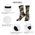 thumbnail image 5 of Athletic Socks Camouflage Print Pattern Sport Running Calf Socks Crew Socks for Men Women, 5 of 7
