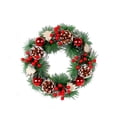 thumbnail image 2 of Guirnalda de puerta Colco Navidad 81 pulgadas corona roja, 2 of 8