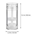 thumbnail image 2 of 8Pcs 30ml Empty Deodorant Containers Plastic Twist-Up Refillable Storage Bottles, 2 of 6