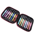 thumbnail image 1 of Crochet Hooks, Easy To Hold Beautiful Crochet Hook Kit, For Heavy Line Thin Line Girlfriend Mom, 1 of 8