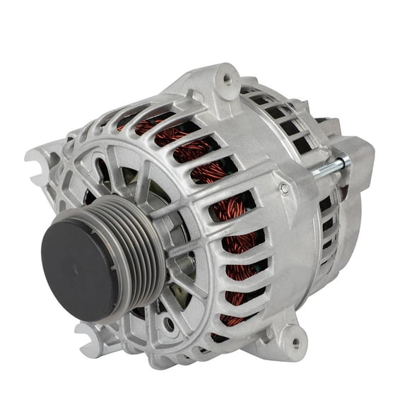 Detroit Axle - 4.6L Alternator for 2005 2006 2007 2008 Ford Mustang [135 A/12 V, Clockwise Rotation] Alternator with 6-Groove Clutch Pulley Replacement