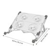 thumbnail image 3 of Laptop Fan Stand Laptop Cooling Pad Computer Stand For Laptop Desk Laptop Stand, 3 of 9