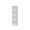 White, variant on 41.93 in. Tall White Wood 4-Shelf Etagere Bookcase with Adjustable Shelves
