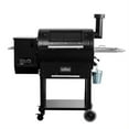thumbnail image 3 of ASMOKE AS700P 700 sq. in. Skylights Wood Pellet Grill Smoker 8 in 1 BBQ  - Black, 3 of 11