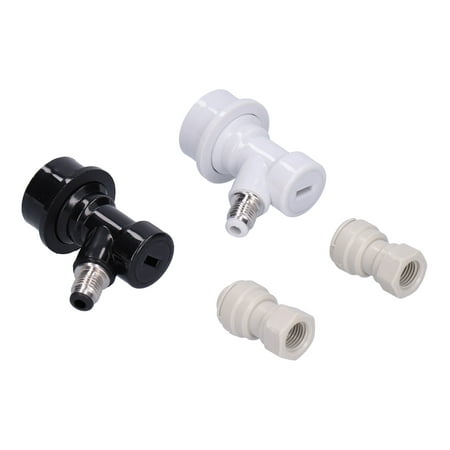 

Ball Lock Adapter 5/16in 3/8in ‑1/4in Beer Keg Coupler Quick Disconnect for Cornelius Corny Keg