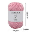 thumbnail image 2 of Anckoeil Knitting Yarn 4 Strands Of Combed Milk Cotton Thread Diy Doll Cotton Crochet Thread Wool Ball for Knitting Hair Clips, 2 of 5