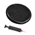 thumbnail image 3 of Colchoneta de equilibrio con disco de equilibrio inflado para estabilidad en gimnasia, hombres y mujeres. Negro, 3 of 8