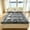 A-faux rabbit fur-Grey, variant on Foldable Mattress Topper Mattress Pad, Ultra Soft Fluffy Plush & Faux Rabbit Fur Bed Cushion, Portable Sleeping Floor Mat for Bedroom Guest Room
