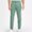 #Green, variant on DPTALR Men's Solid Color Mid Waist Tapered Button Pants with Pockets for Business and Daily Wear, Army GreenL