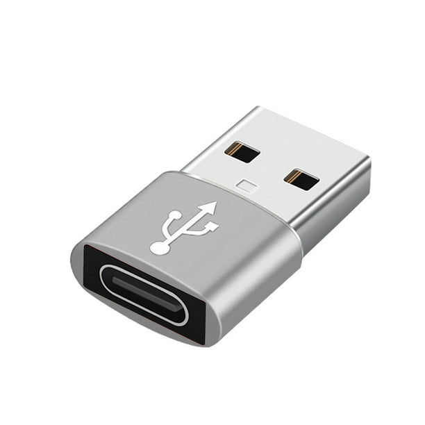 Adaptador USB 3.1 Tipo C a USB 3.0 Datos+Carga Plata Cgtredaw