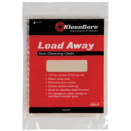 KLEENBORE LEAD AWAY GUN CLEANING CLOTH CLEANING CLOTH 100 SQ INCH