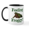 thumbnail image 2 of CafePress - Feeling Froggy? Mug - 11 oz Ceramic Mug - Novelty Coffee Tea Cup, 2 of 6