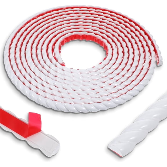 Topboutique Flexible Molding Trim Molding Edge Trim Waterproof Wall Trim Self Adhesive Paintable Molding Edge Trim Decorative Corner Edge Tile Trim for Ceiling Furniture Baseboard Door Decor,6.56ft