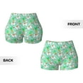 thumbnail image 3 of Sikiie Cute Alpaca 1 Print Workout Shorts Women Scrunch Butt Gym Shorts Seamless High Waist Tummy Control Yoga Biker Athletic Shorts, 3 of 5
