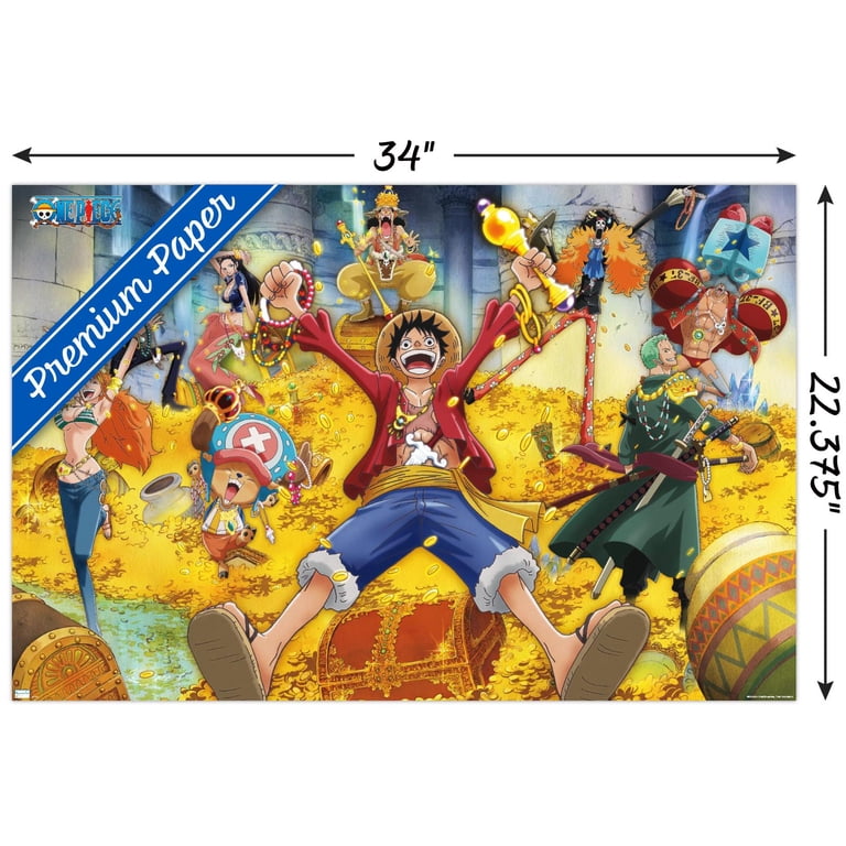 One Piece: Fishman Island - Treasure Wall Poster, 22.375