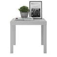 Mainstays Parsons End Table, Gray