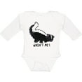 thumbnail image 3 of Inktastic Animals Cute Skunk Wasn't Me Boys or Girls Long Sleeve Baby Bodysuit, 3 of 5