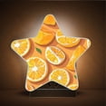 thumbnail image 3 of Star Shaped Energy Saving Night Light Living Room Night Light, Bedroom Night Light, Corridor Night Light, Study Night Light Sliced Orange, 3 of 6