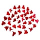 thumbnail image 1 of Mini clavos de hierro de 200 Uds., sujetadores de papel decorativos con estampado hecho a mano en forma de corazón para álbum de recortes, proyectos , Rojo Macarena Sujetadores de papel, 1 of 8
