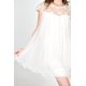 thumbnail image 4 of Vestido corto de tul Roman Fashion/Juvenil, 14392 (Hueso) beige M, 4 of 6