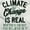 White, variant on Climate Change Is Real Earth Day Plus Size Crewneck Graphic Tee Shirt Brisco Brands 2X