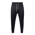 thumbnail image 3 of WEAIXIMIUNG Mens Plaid Pj Pants Male Retro Japanese Sports Leg Cinching Small Toe Closure Drawstring Casual Sweatpants, 3 of 4