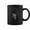 Black, variant on Black Poodle Dog Poodle Face Coffee Mugs