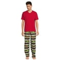 thumbnail image 2 of Dr. Seuss The Grinch Mens Microfleece Sleep Pant, Sizes S-XL, 2 of 5