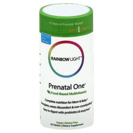 Rainbow Light Prenatal One Multivitamin 90 Tab (Best Natural Prenatal Vitamins 2019)