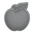 thumbnail image 2 of Mighty Gadget Apple Cookie Cutter & Stamp - 4x3.5" Crisp Design for Fall Baking (Random Color), 2 of 6