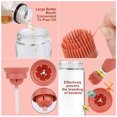 thumbnail image 5 of 6oz Oil Dispenser with Silicone Brush, 2 In 1 Cooking Oil Vinegar Bottle Dispenser and Oil Brush Dispenser for Cooking, Kitchen, BBQ, Baking(Red), 5 of 7