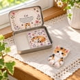 thumbnail image 4 of Pocket Hug Cat Acrylic Keepsake Token With Metal Tin Box Small Memorial Gift Cute Animal Ornament For Desk Display, 4 of 4