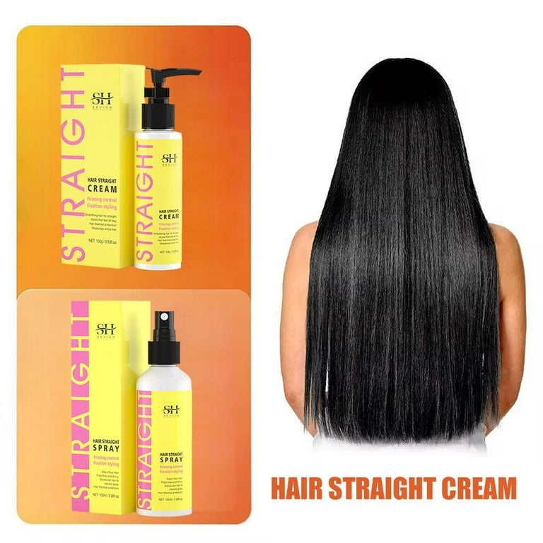 Brazilian Temporary Hair Straightening Cream For Natural Hair